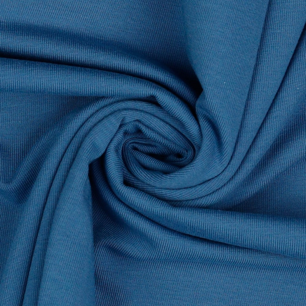 Jersey uni blau