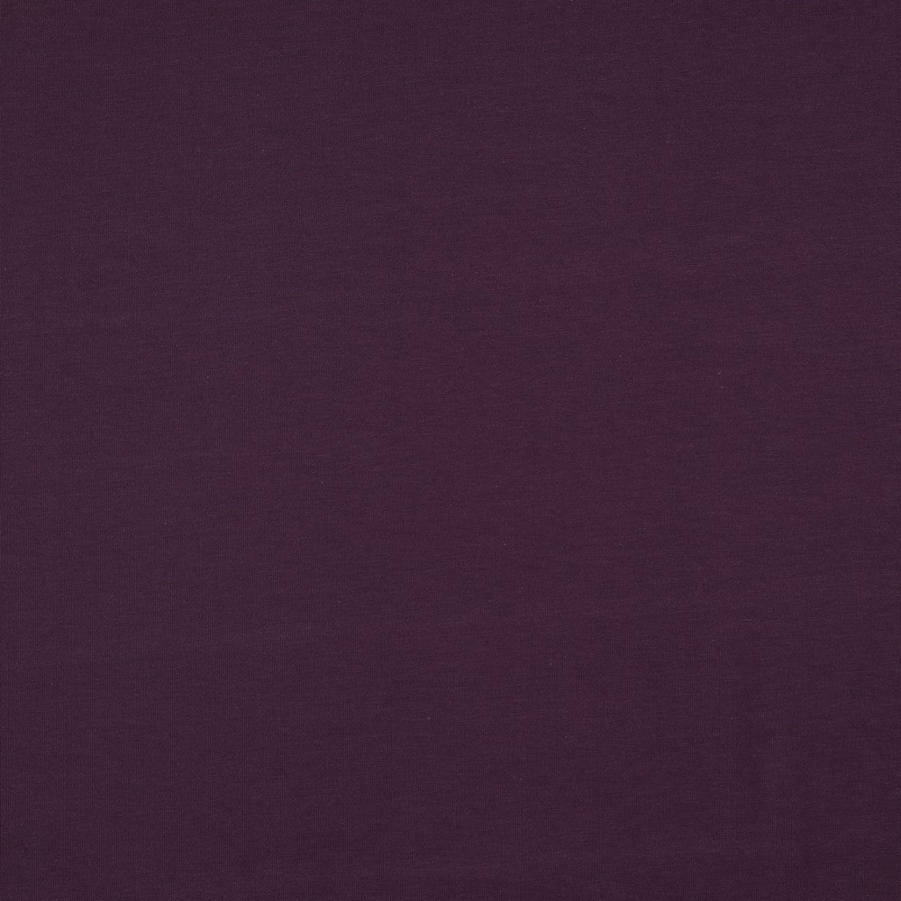 Jersey uni dunkel violett