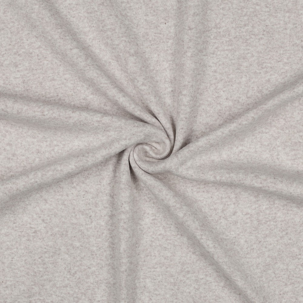 Bündchen uni beige melange