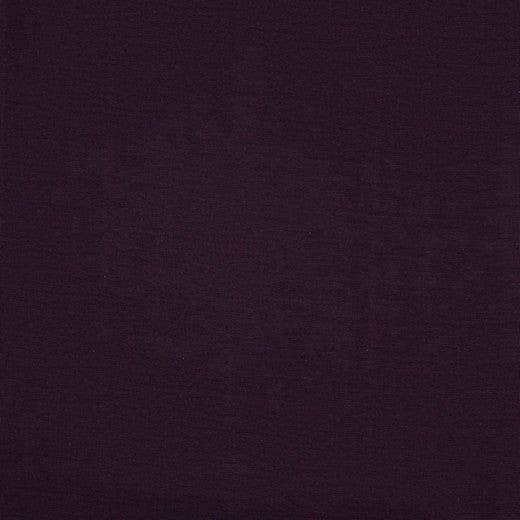 Bündchen uni dunkel aubergine