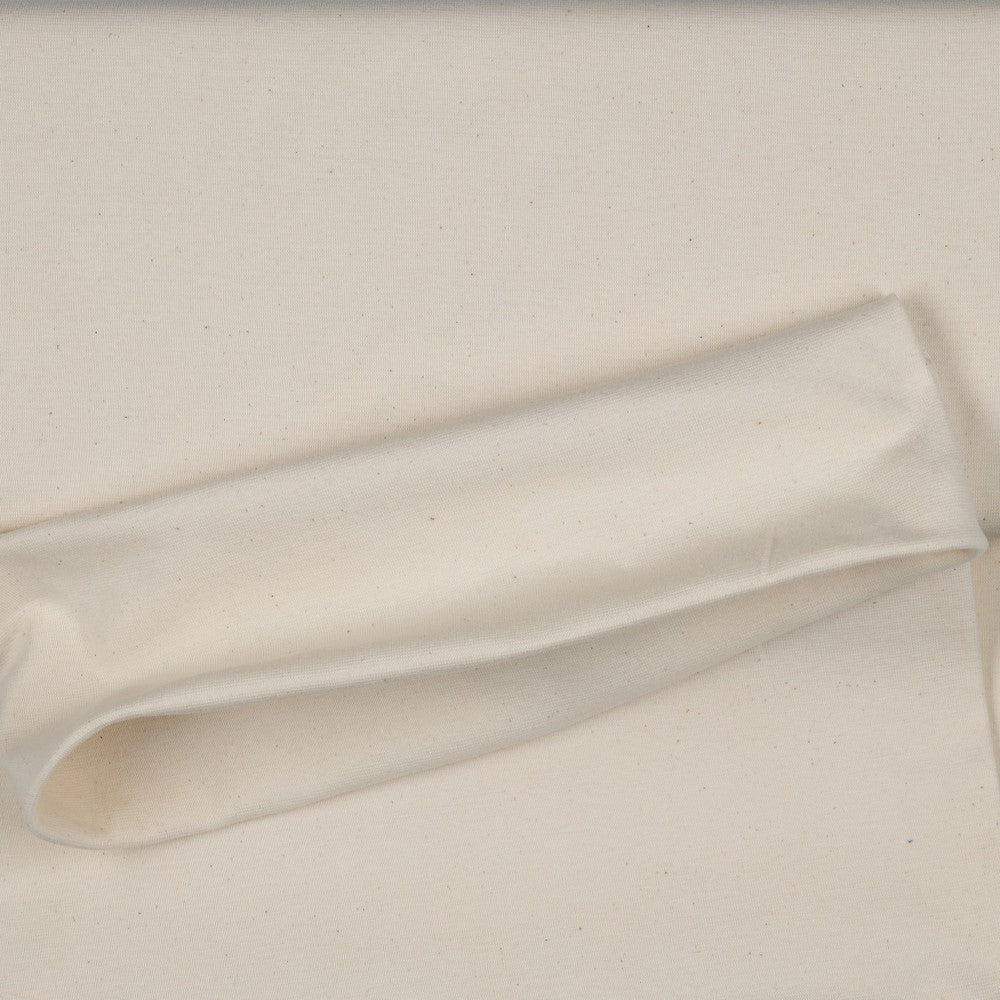 Bündchen uni natural creme