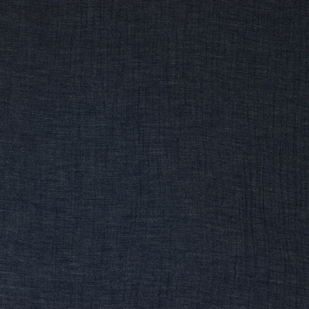 Musselin melange dunkelblau