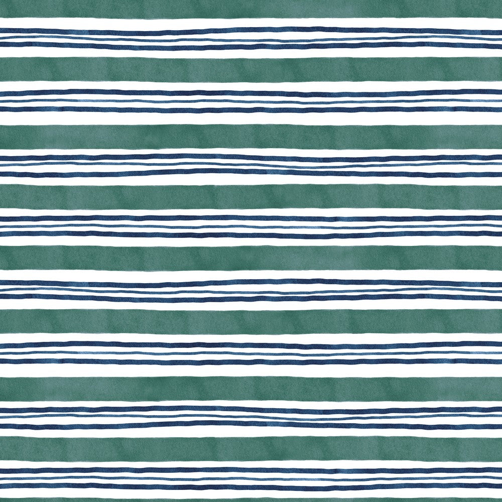 Sweat digital Streifen smaragd