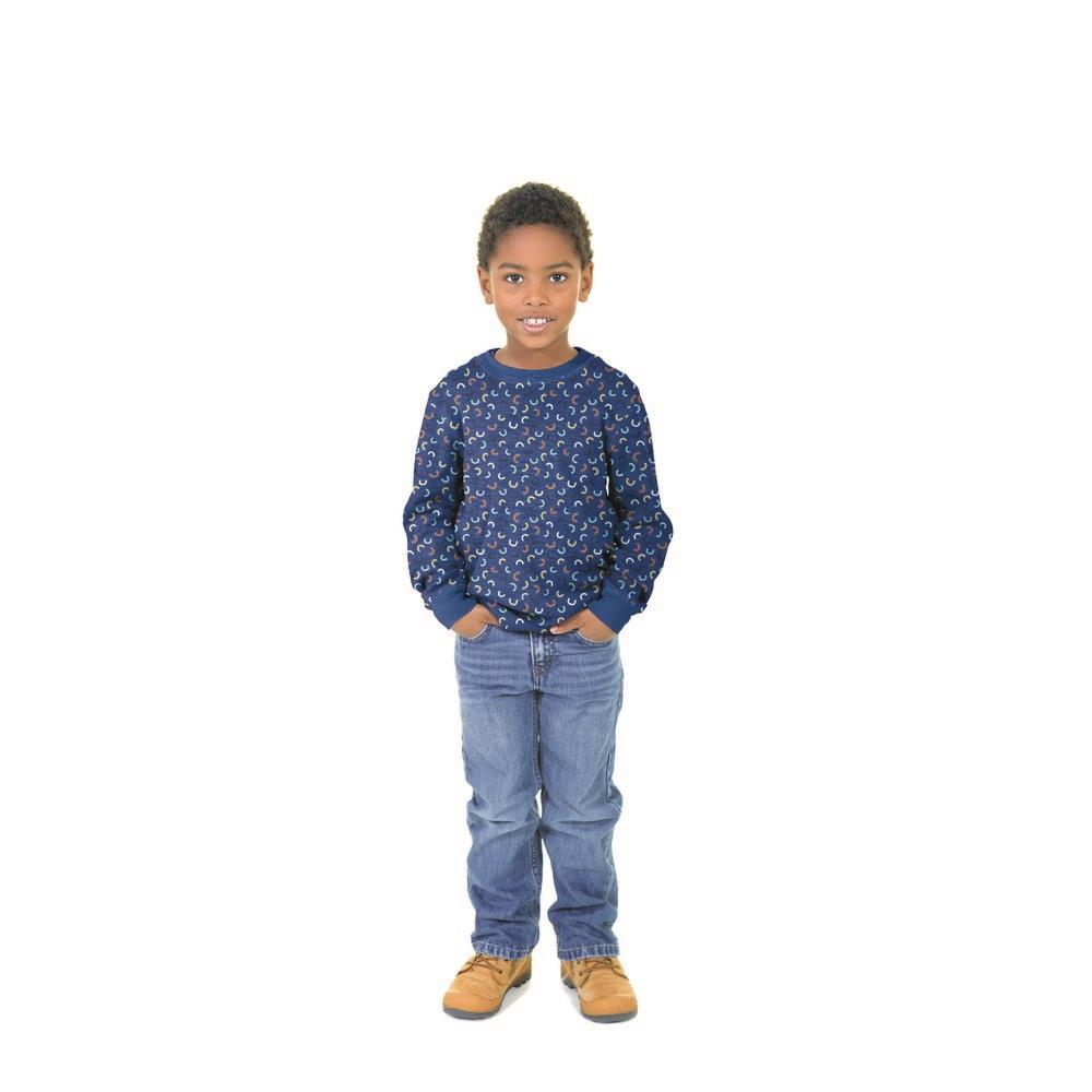 Sweat Soft Bio rainbow dots weiß