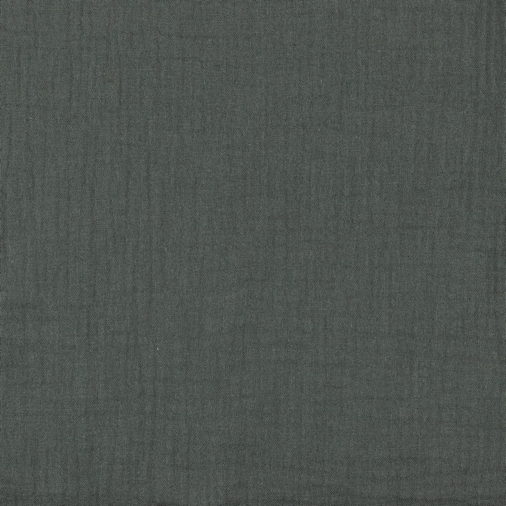 Musselin uni dunkelgrau