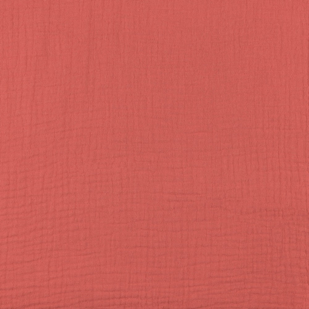 Musselin uni koralle