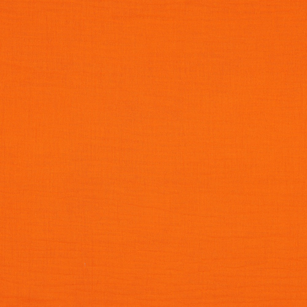 Musselin uni neon orange