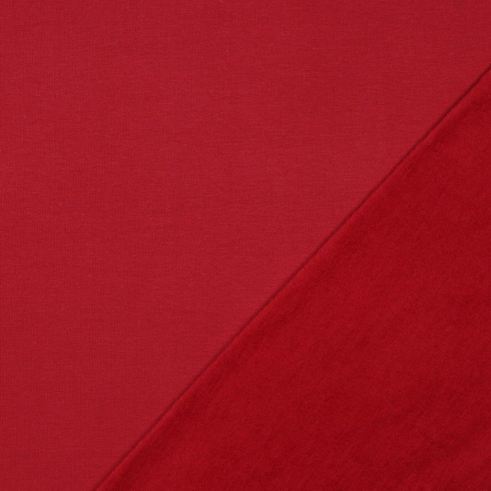 Sweat Soft Bio uni bordeaux