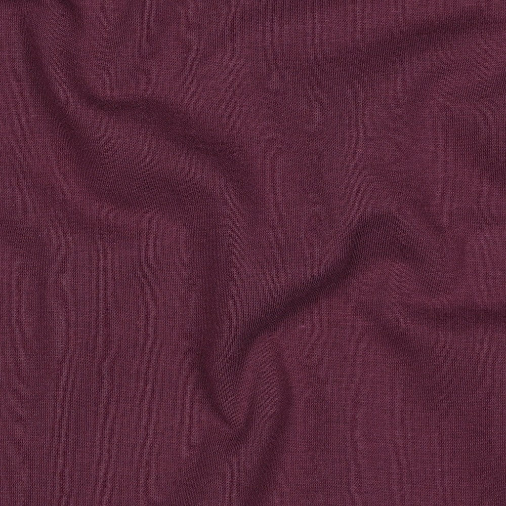 Sweat Soft Bio uni aubergine