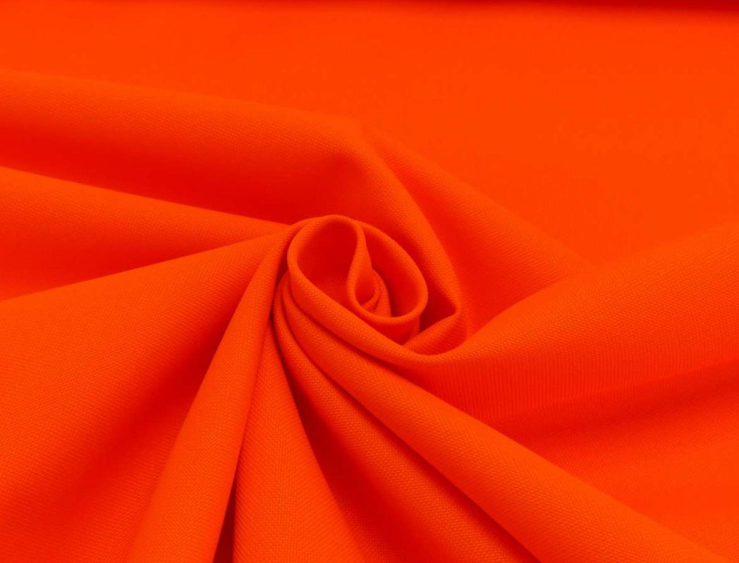 Outdoorstoff wasserabweisend neon orange