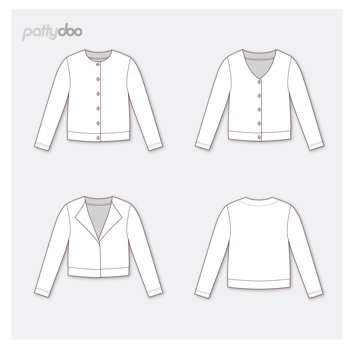 Pattydoo Damen Strickjacke Emma