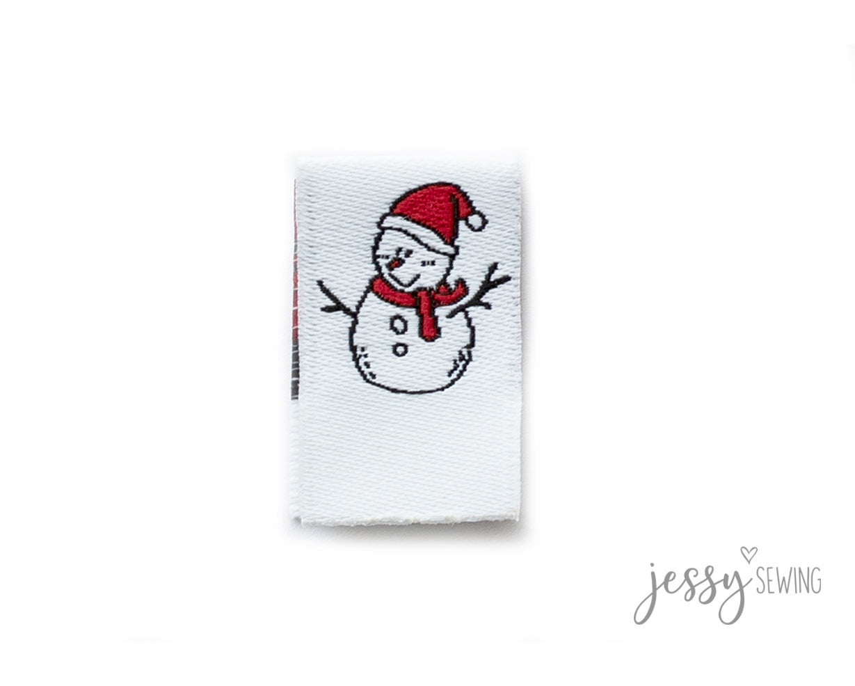 Label Weblabel "Schneemann"