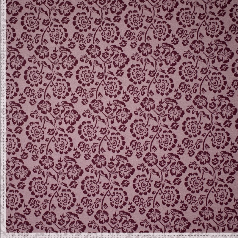 Jacquardstoff recycled Flowers