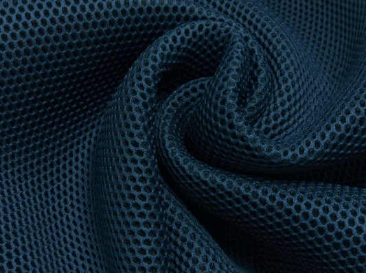 Netz 3D Mesh mit Geweberücken dunkelblau