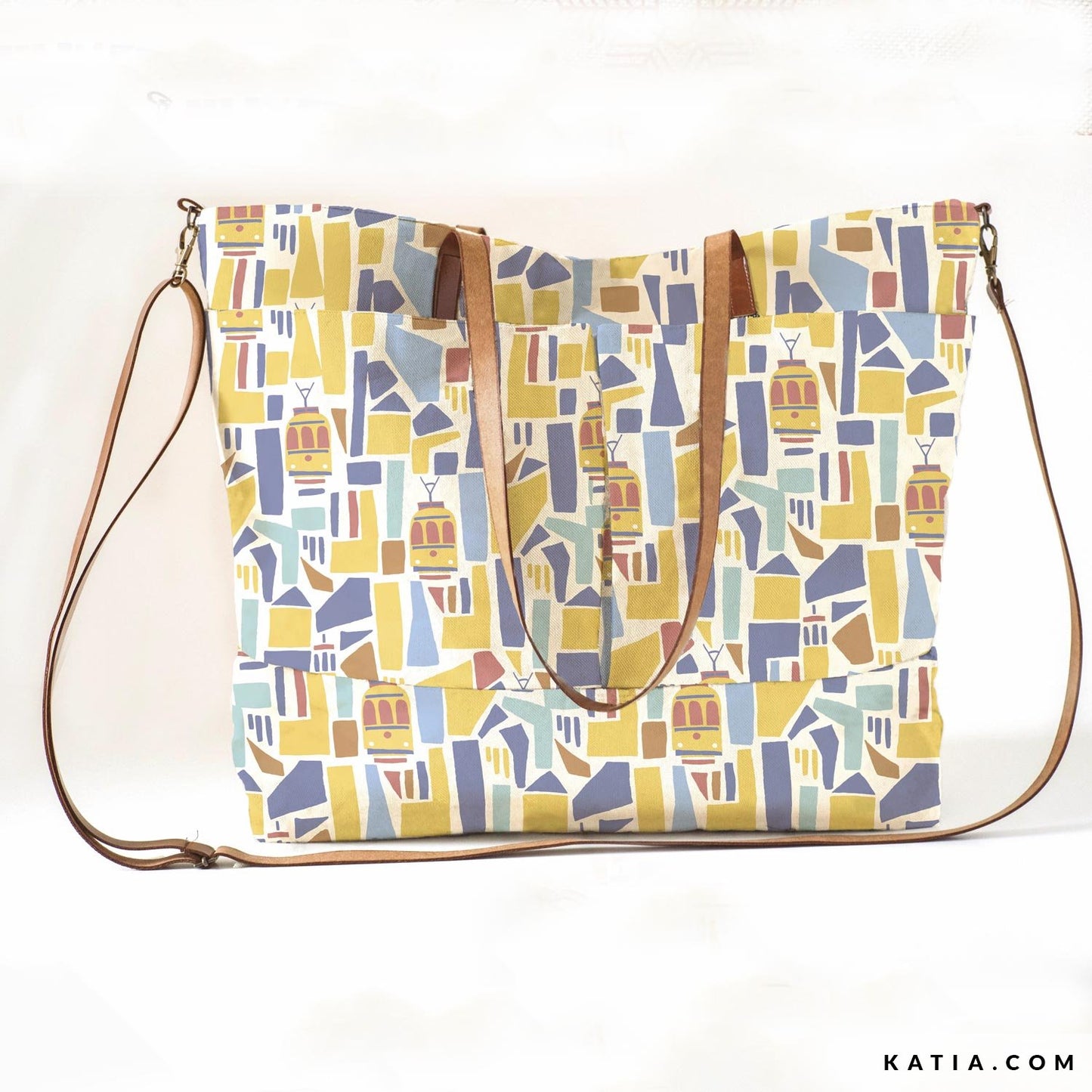 Canvas Katia Slim Tram Mosaic