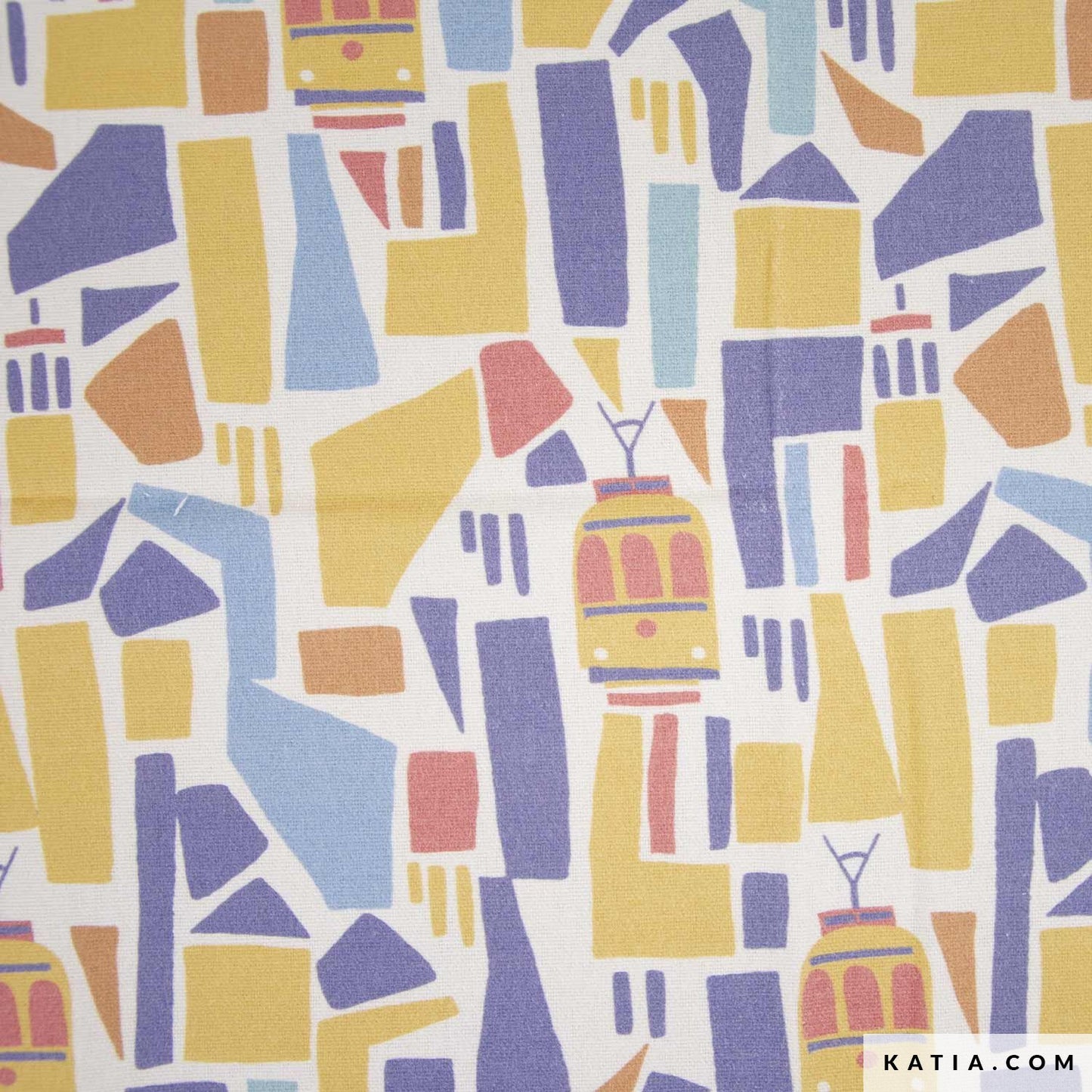Canvas Katia Slim Tram Mosaic
