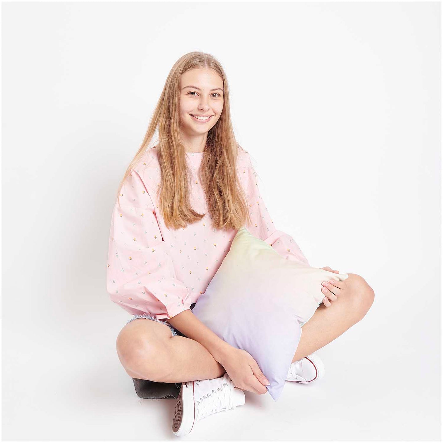 Baumwolle rosa Farbverlauf - Rico Design