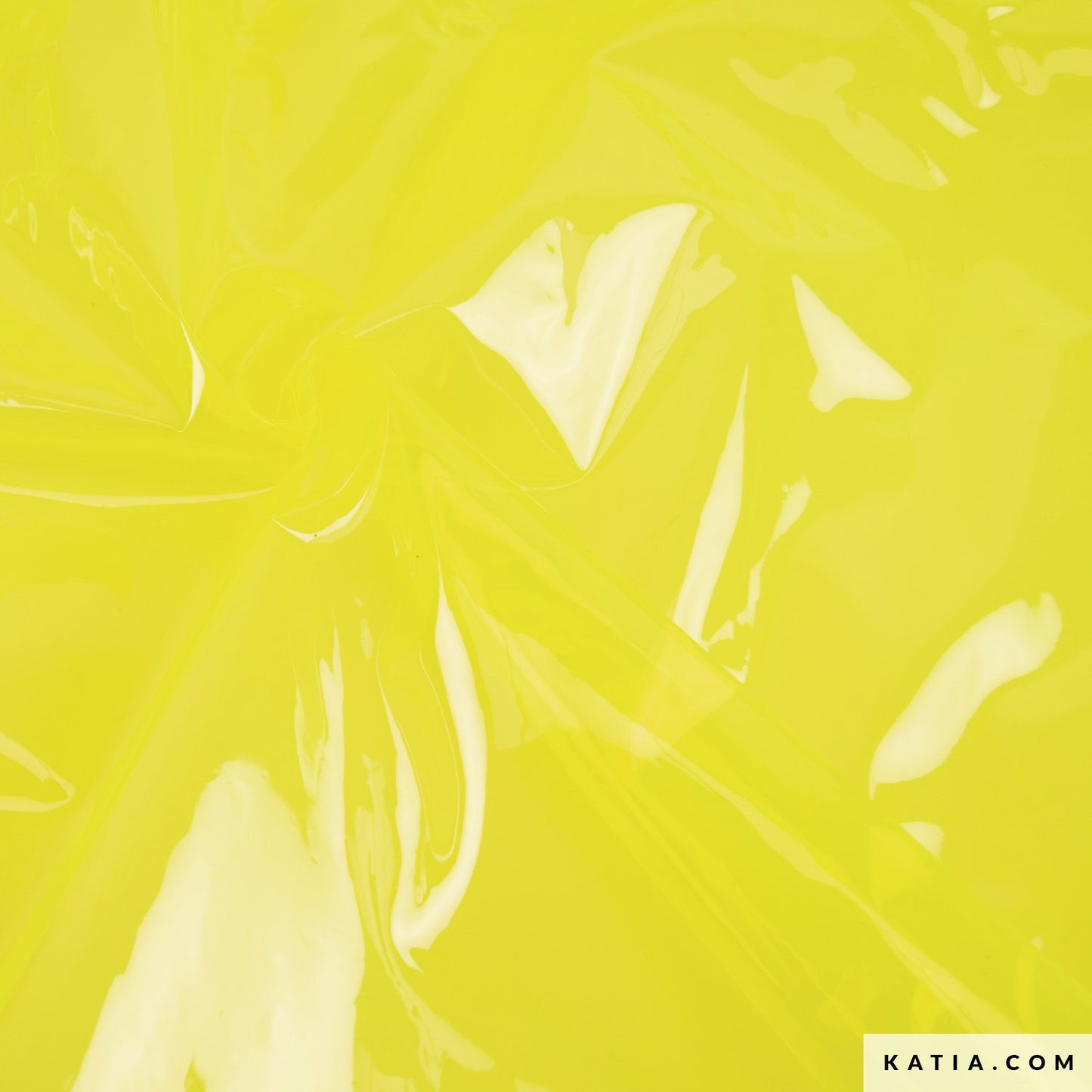 Vinylstoff PVC Katia Translucent Colors Fluor neon gelb