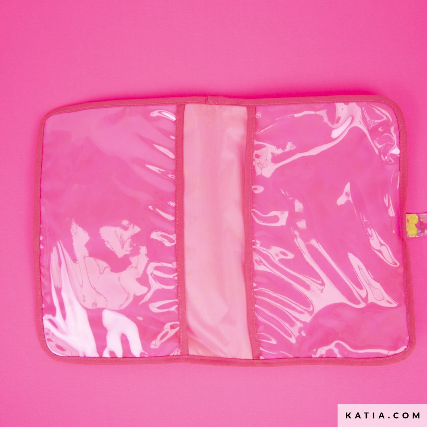 Vinylstoff PVC Katia Translucent Colors Fluor neon gelb