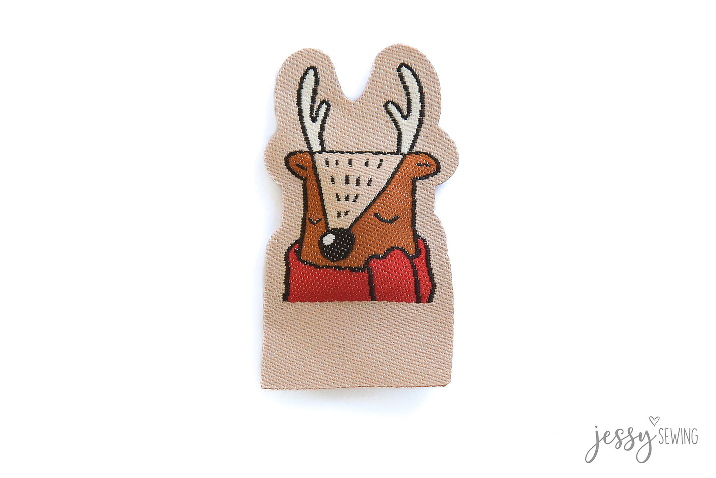 Label Weblabel 3D "reindeer"