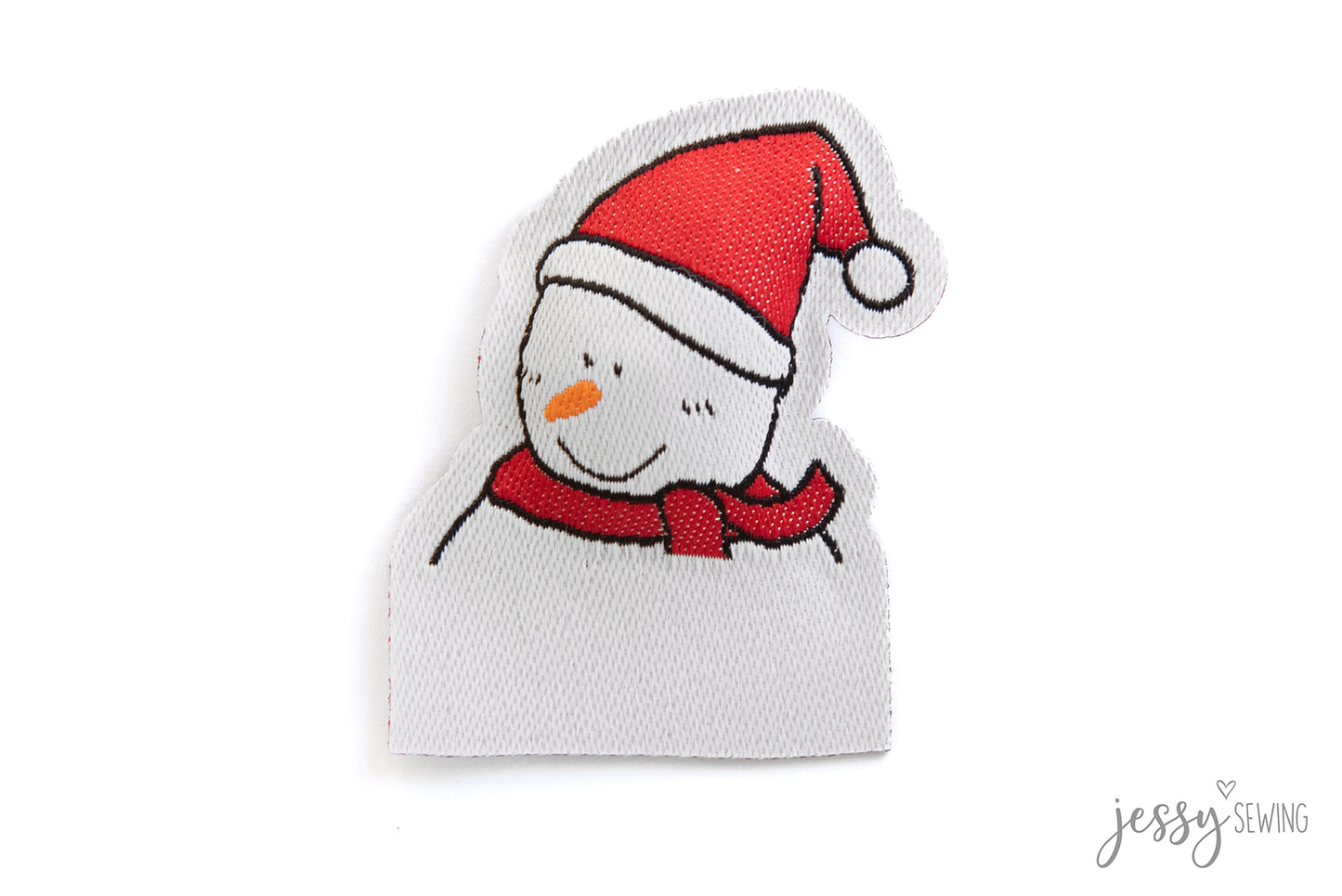 Label Weblabel 3D "Schneemann"