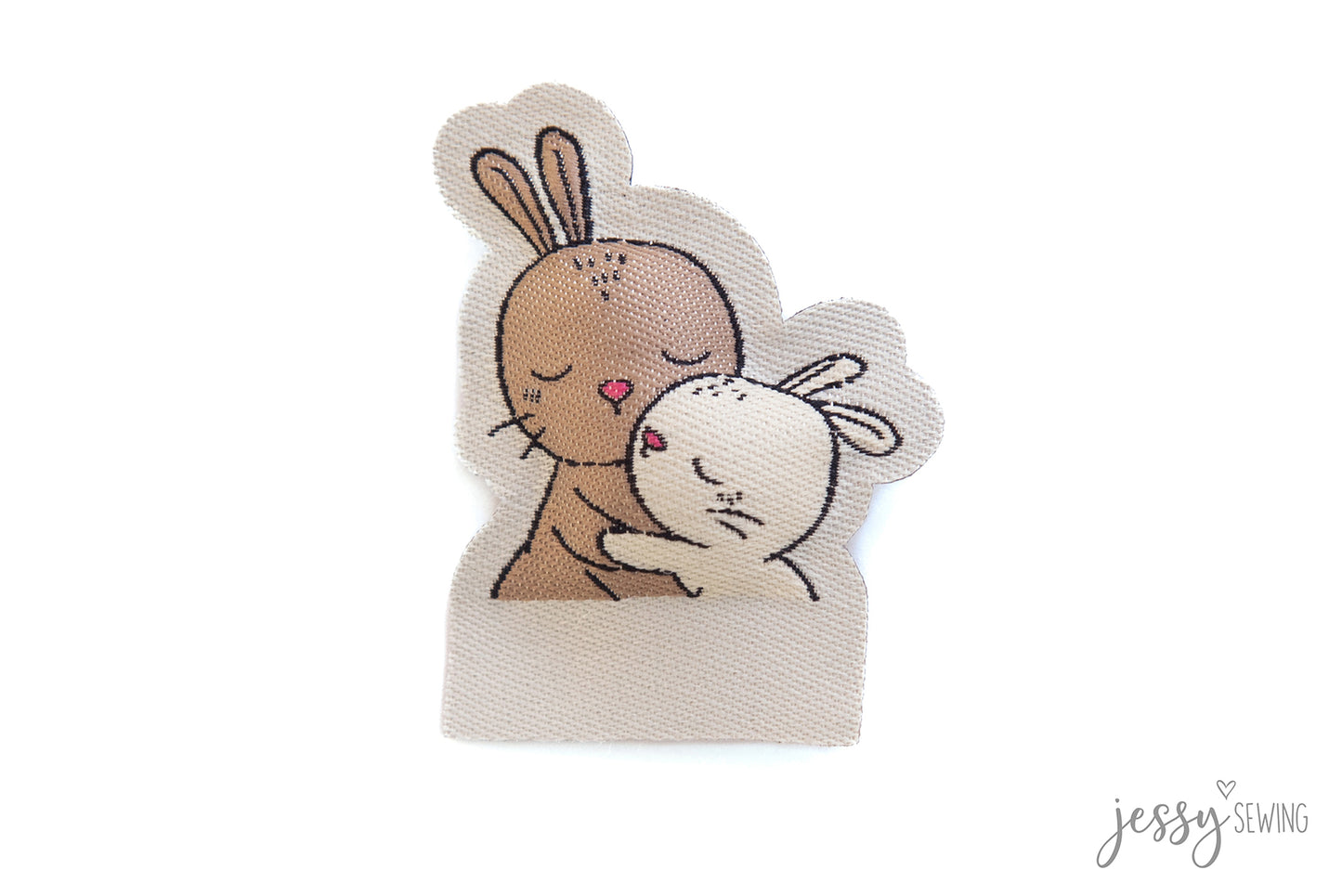 Label Weblabel 3D "Hasenliebe"