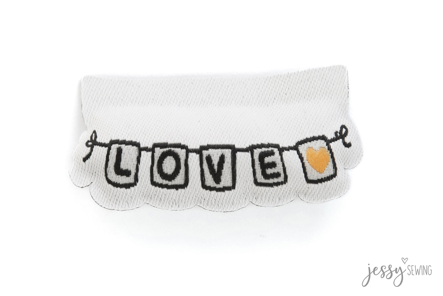 Label Weblabel 3D "Love"