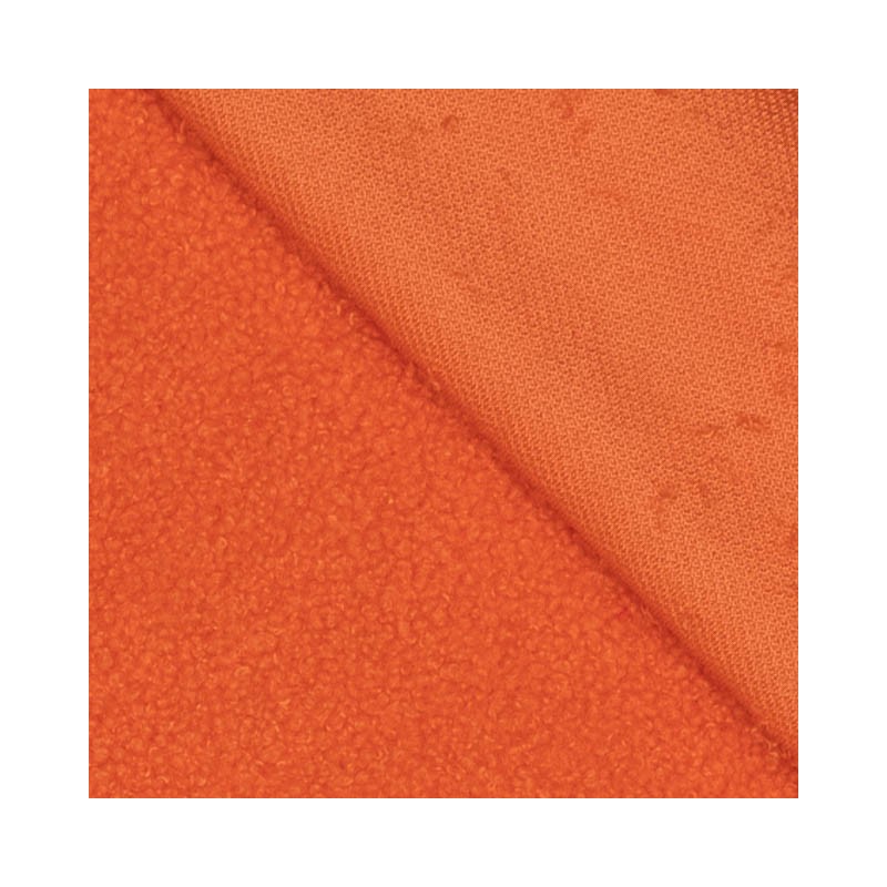 Teddystoff Plüsch mandarine orange