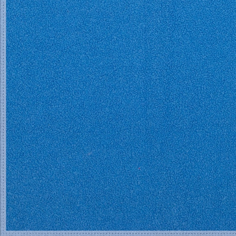 Teddystoff Plüsch mandarine blau