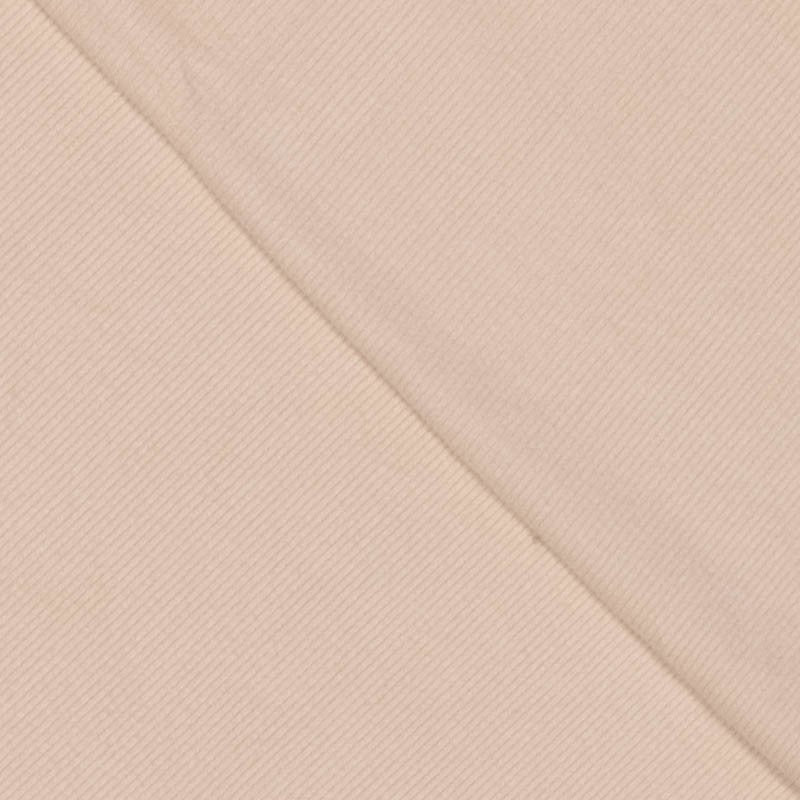 Rippenjersey Double Brushed superweich ecru