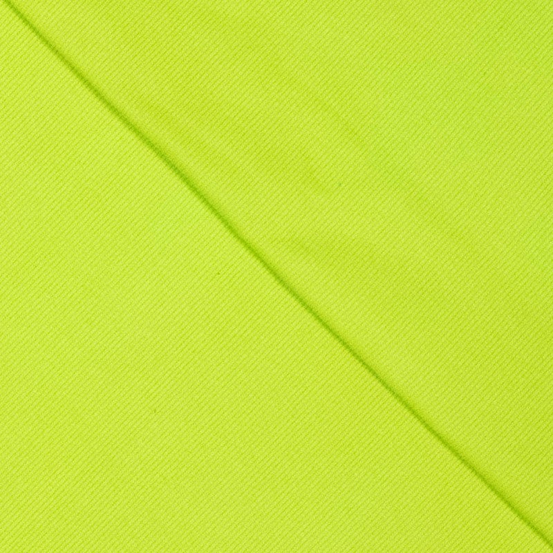 Bündchen Rippenjersey 2x2 kräftig lime