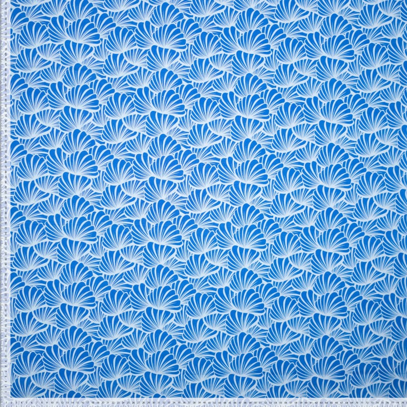 Canvas Beachy Shells blau