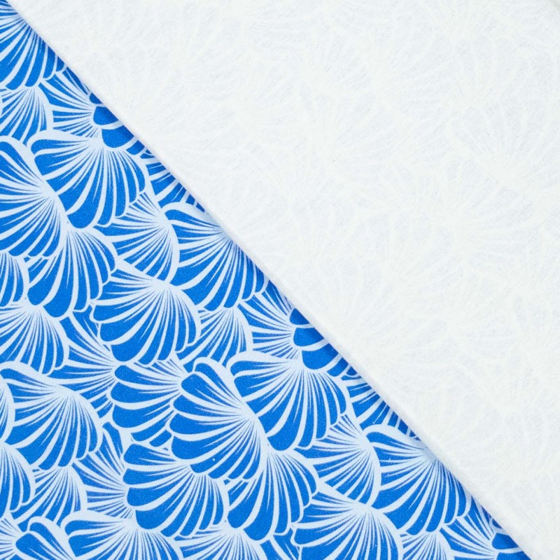 Canvas Beachy Shells blau