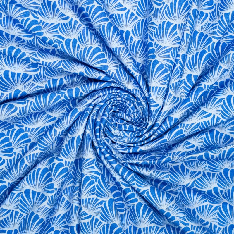 Canvas Beachy Shells blau