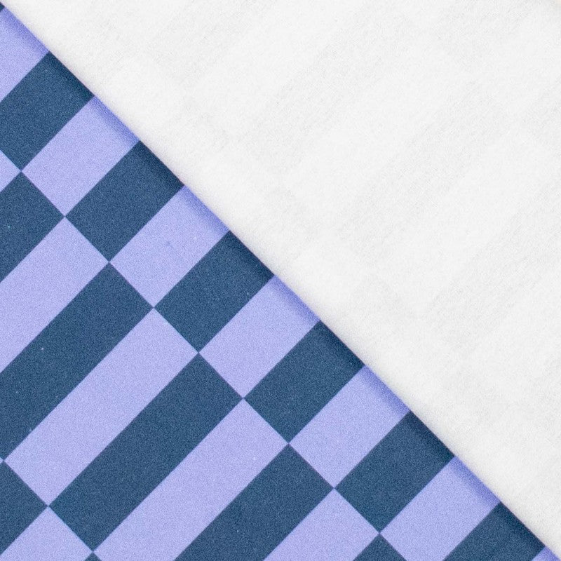 Canvas Ilja Blocks blau flieder