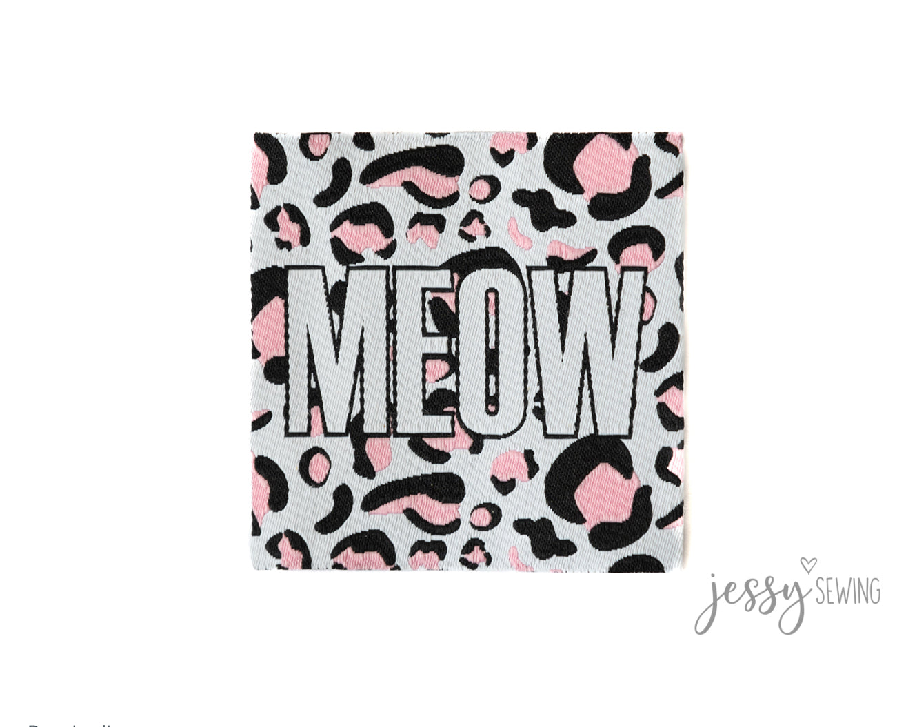 Label XXL Patch "Meow"