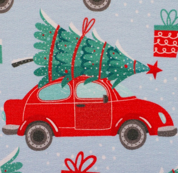 Sweat Weihnachten Holly Auto mit Tannenbaum
