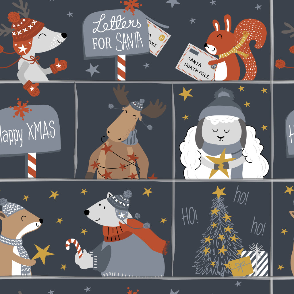 Baumwolle Weihnachten Holly