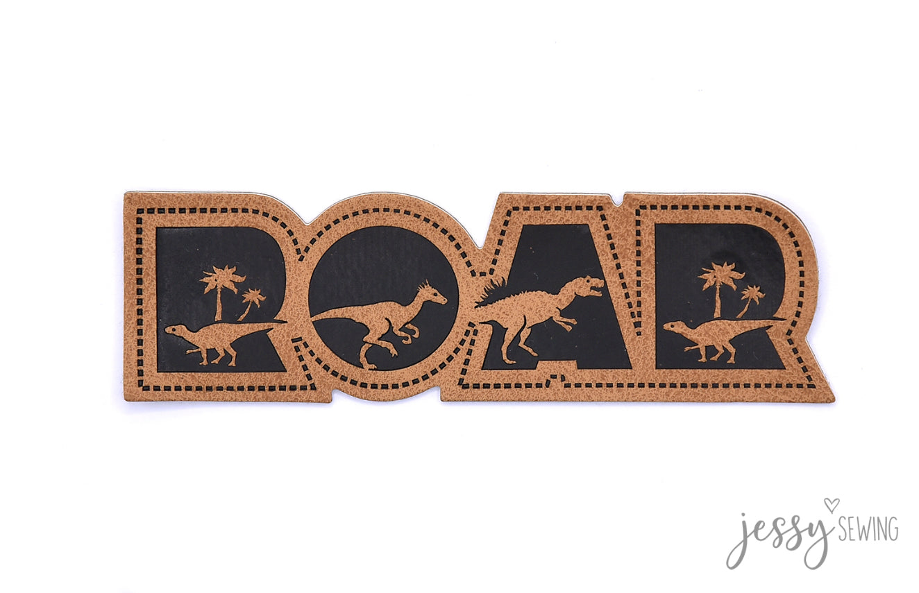 Label Kunstleder "Roar"