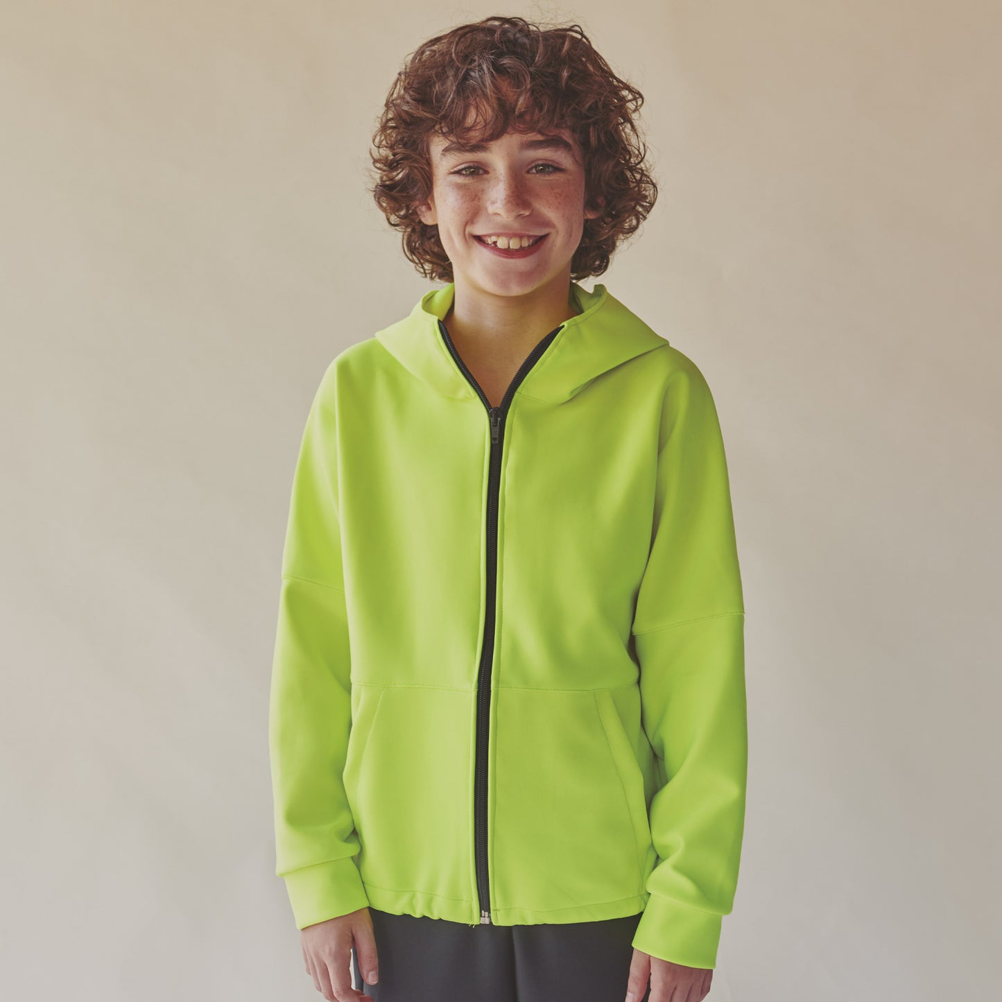Polyripstop uni neon gelb