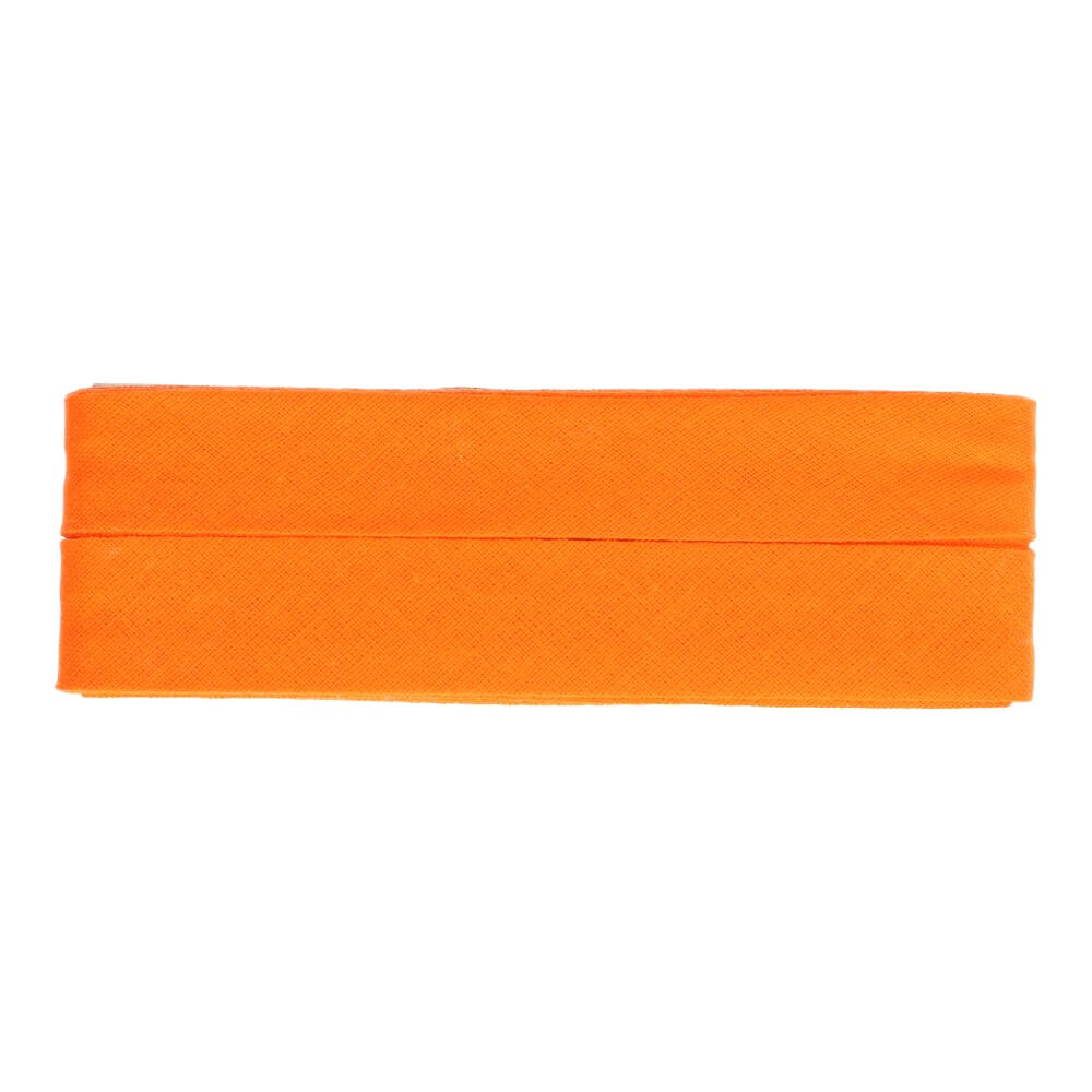 Baumwoll Schrägband gefalzt 40/20 orange