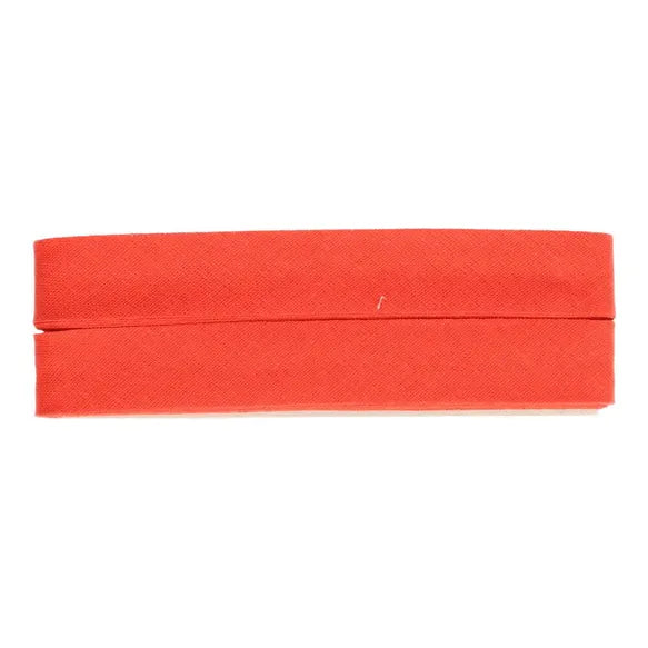 Baumwoll Schrägband gefalzt 40/20 sizilianische orange