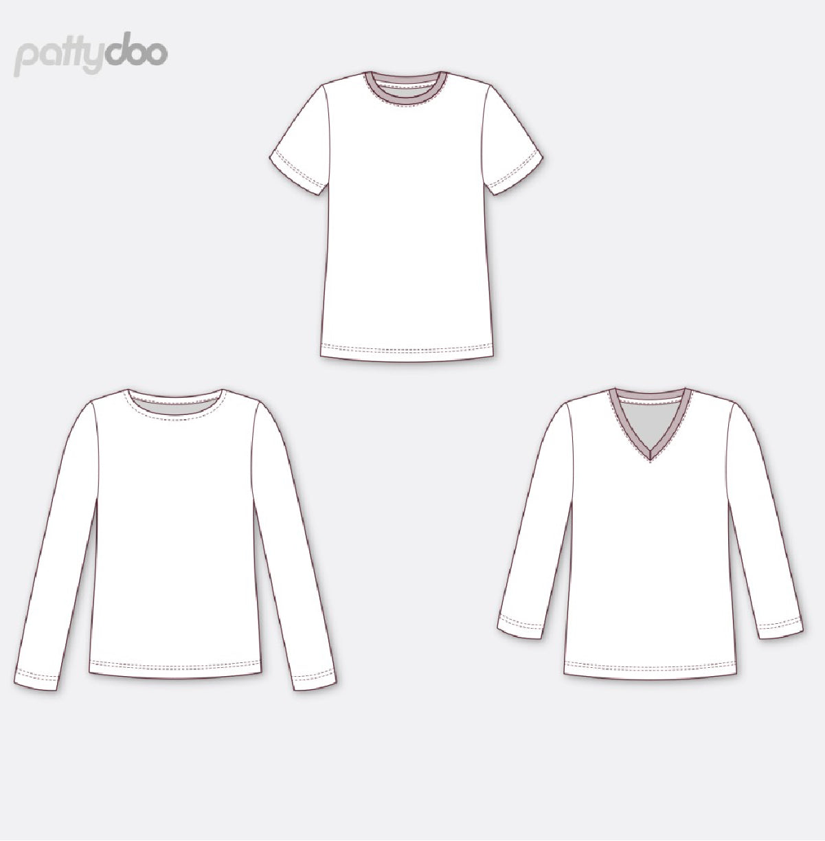 Pattydoo Damen Basicshirt Alina