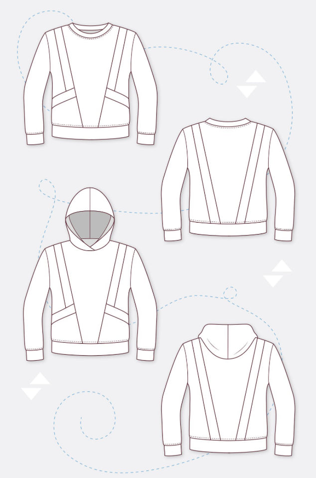Pattydoo Damen Hoodie & Sweatshirt Hailey