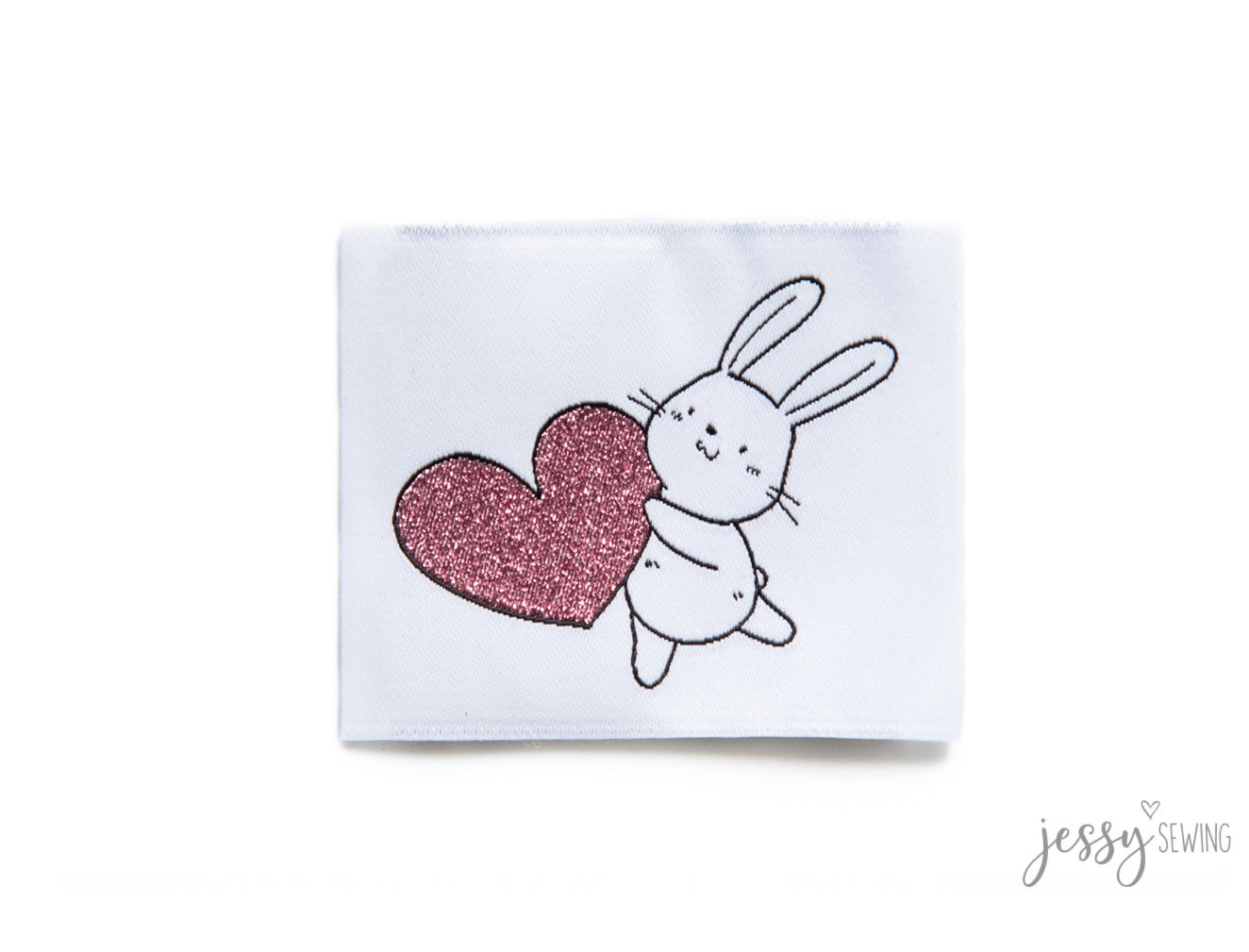 Label XXL Patch "Bunny with Heart"
