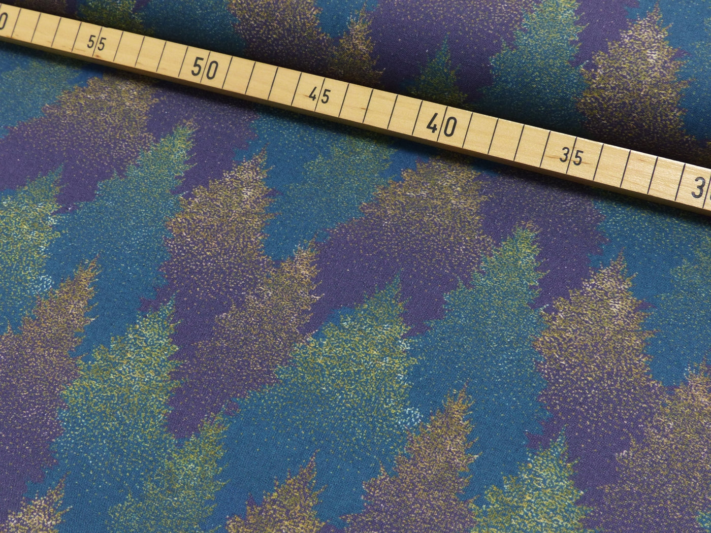 Baumwolle Weihnachten Tannenwald