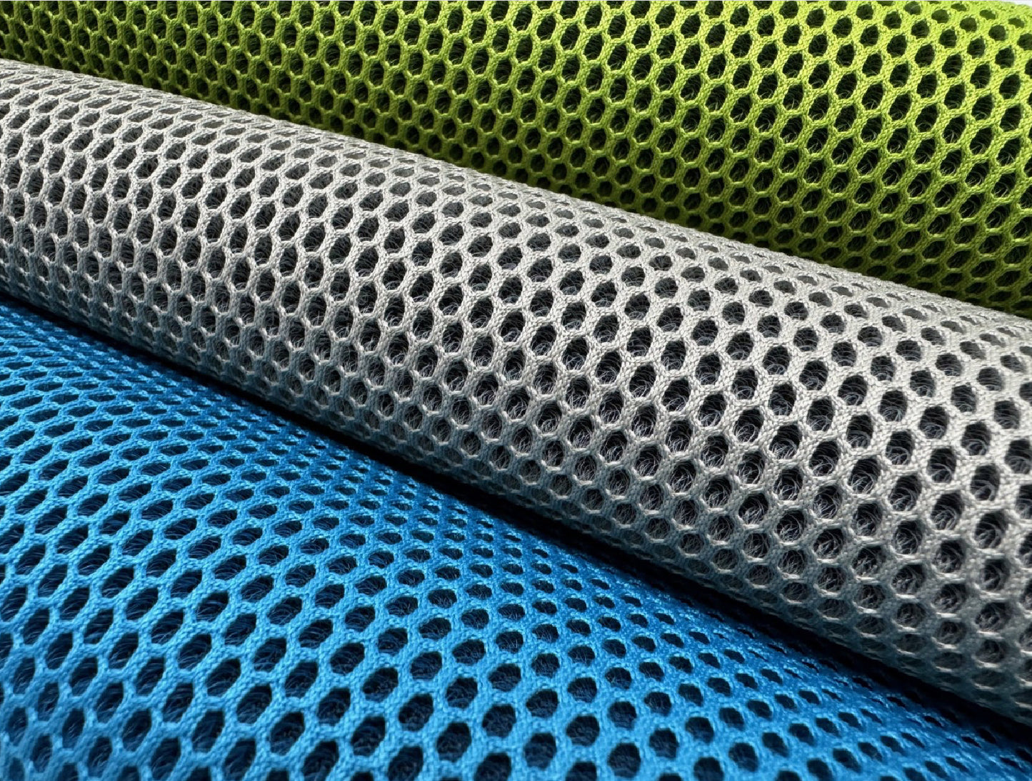 Netz 3D Mesh mit Geweberücken terrakotta