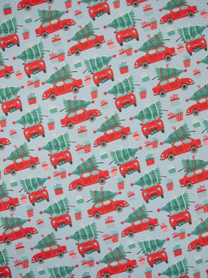 Sweat Weihnachten Holly Auto mit Tannenbaum