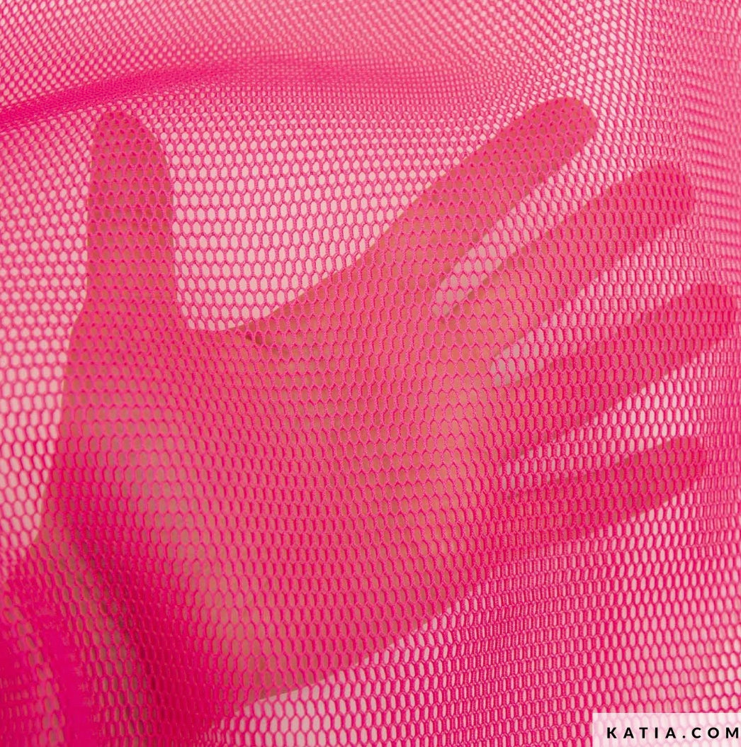 Katia 3D Mesh Fuchsia