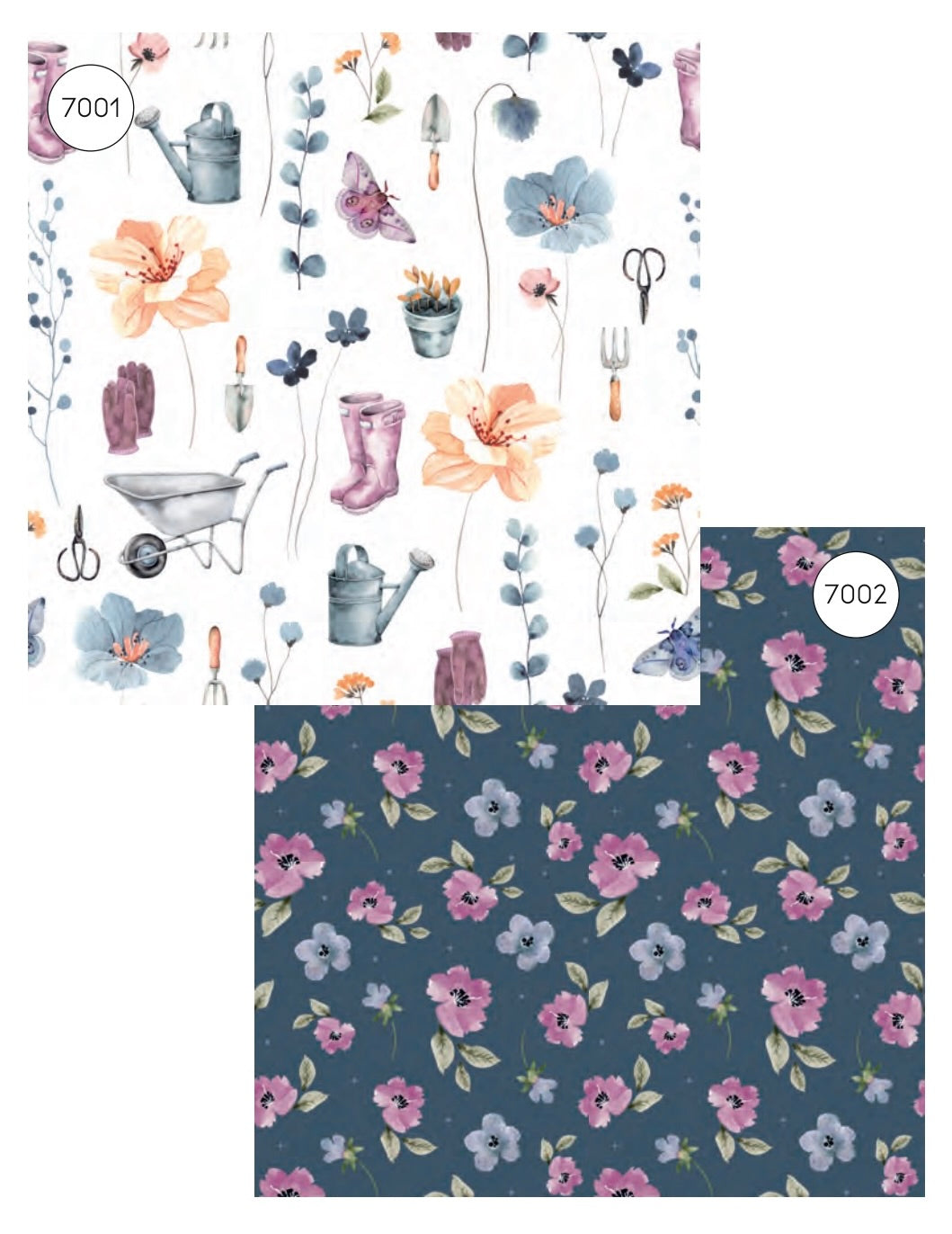 Baumwolle Homy Blumen